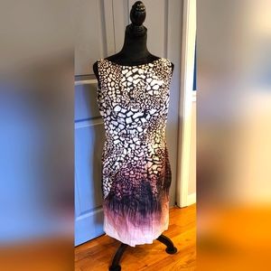 Karen Millen Animal Print Dress Size 12.